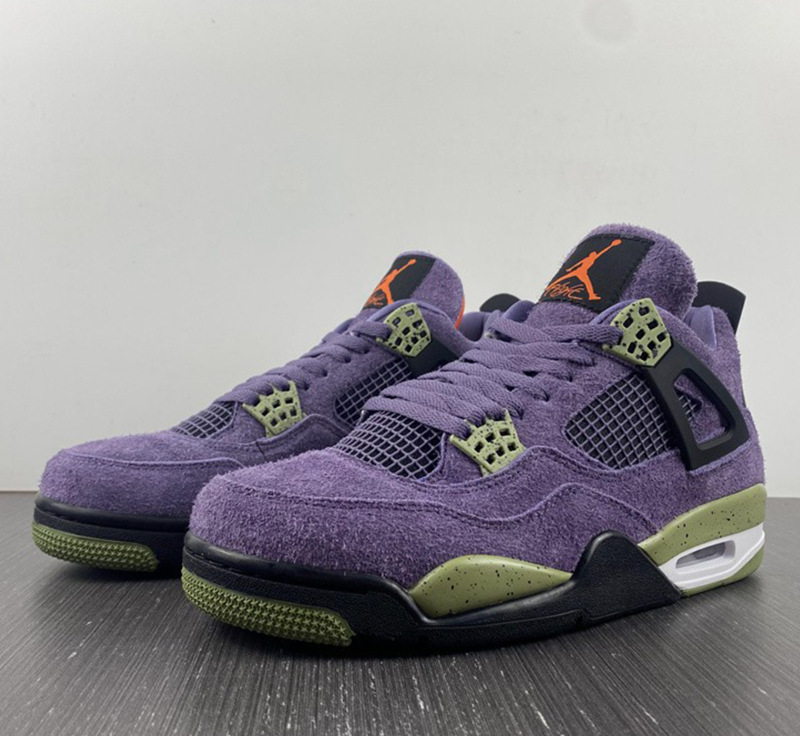 Air Jordan 4 Canyon Purple Shoes Sneakers