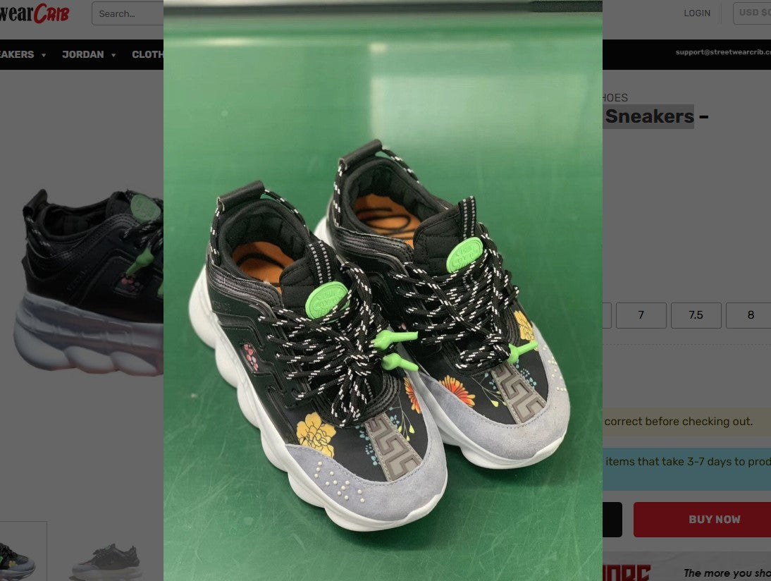 Chain Reaction Shoes Sneakers 1