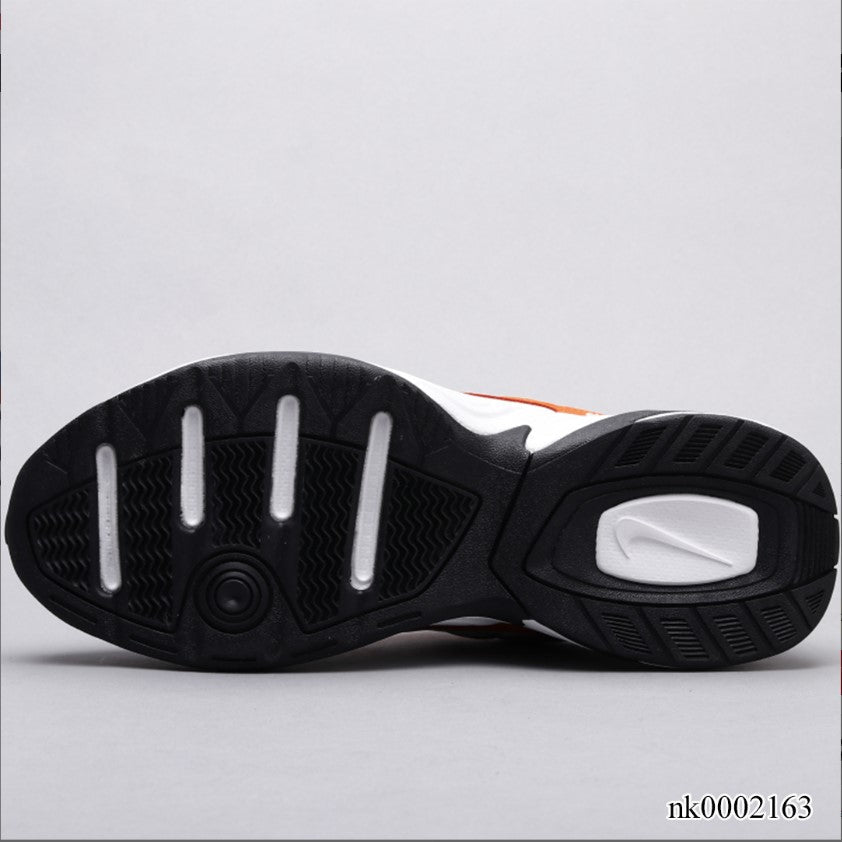 Nike M2K Tekno White Black Orange Shoes Sneakers
