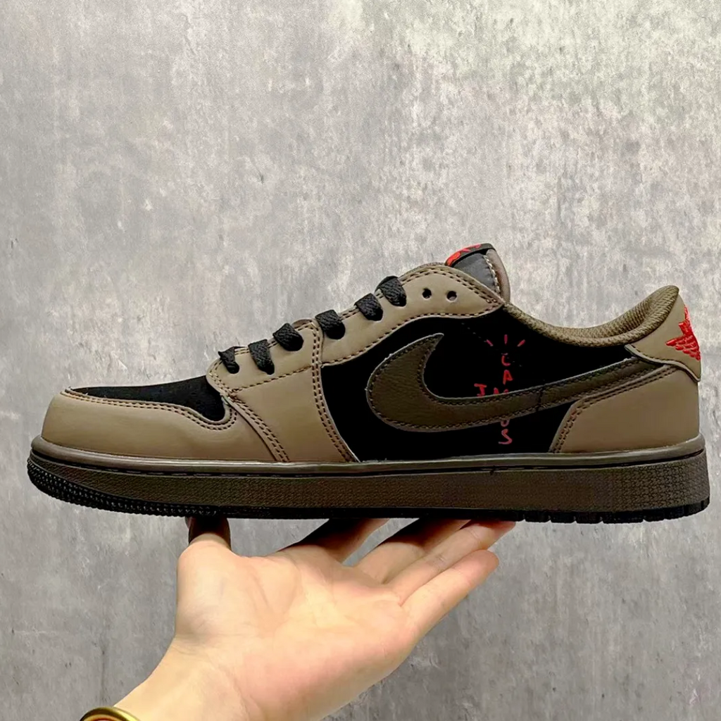 Travis Scott x AJ 1 Low OG Brown Shoes Sneakers