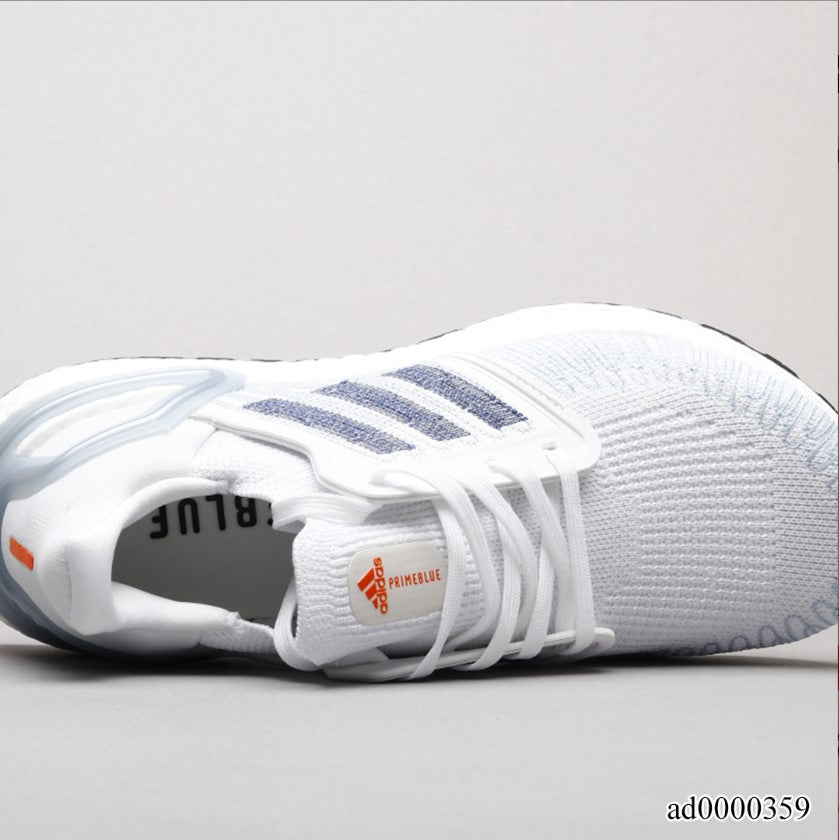 UltraBoost 20 White Light Blue-Orange Shoes Sneakers