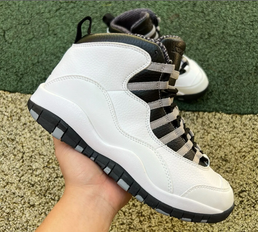 Air Jordan 10 Retro Steel Shoes Sneakers