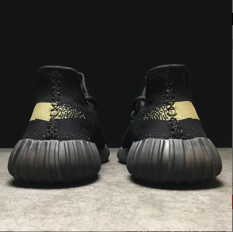 Yeezy Boost 350 V2 Core Black Green Shoes Sneakers