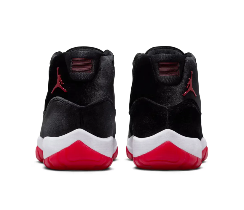 Air Jordan 11 Bred Velvet Shoes Sneakers