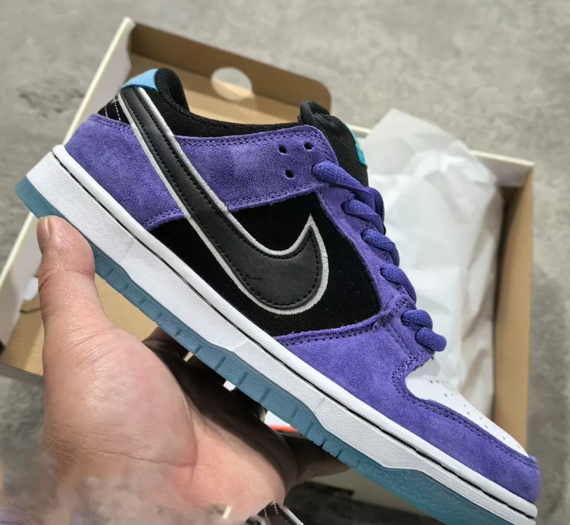 Hayley Wilson x SB Dunk Low Court Purple Shoes Sneakers