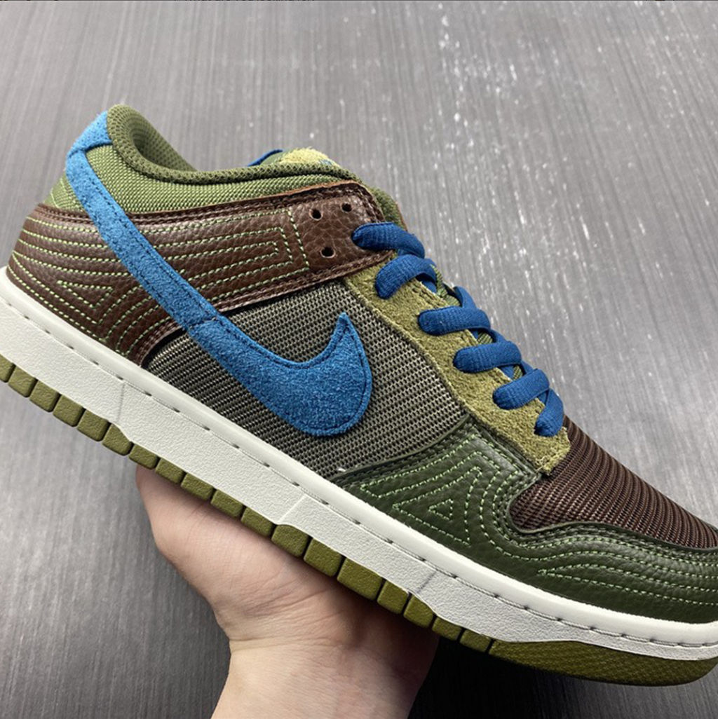 Nike Dunk Low NH Jade Cacao Wow Shoes Sneakers