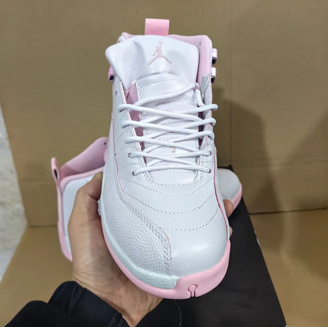 Air Jordan 12 White Pearl Pink Shoes Sneakers