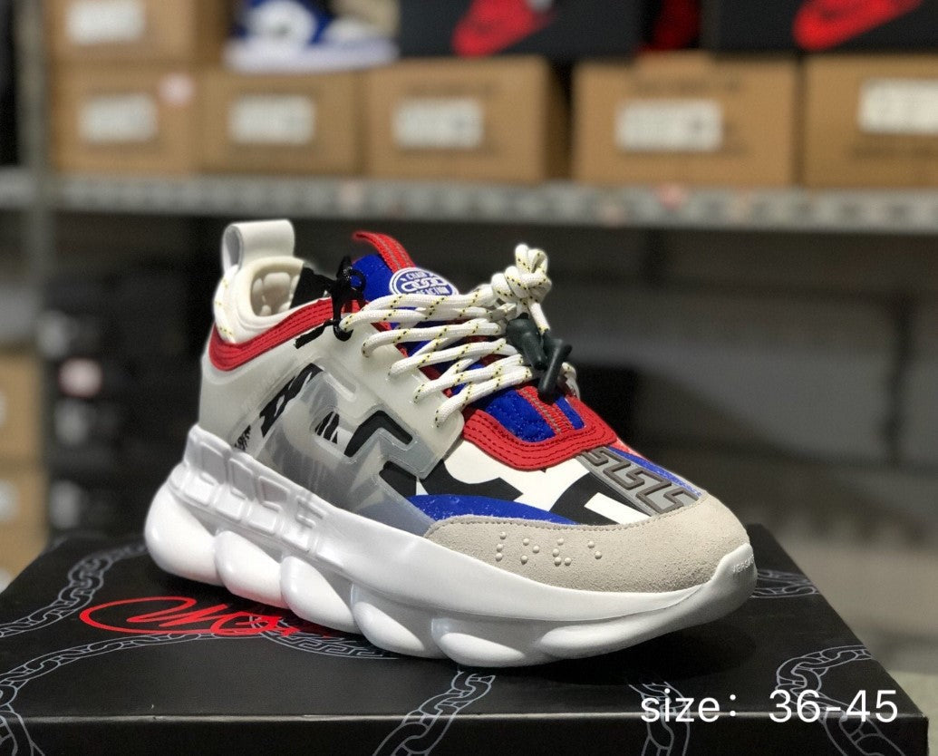 Versace x Chain Reaction Clash Shoes Sneakers
