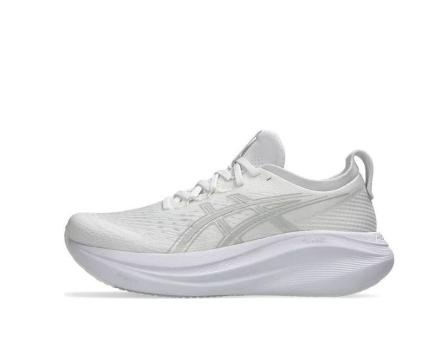 Asics Gel-Nimbus 27 White Glacier Grey 1011B958-100