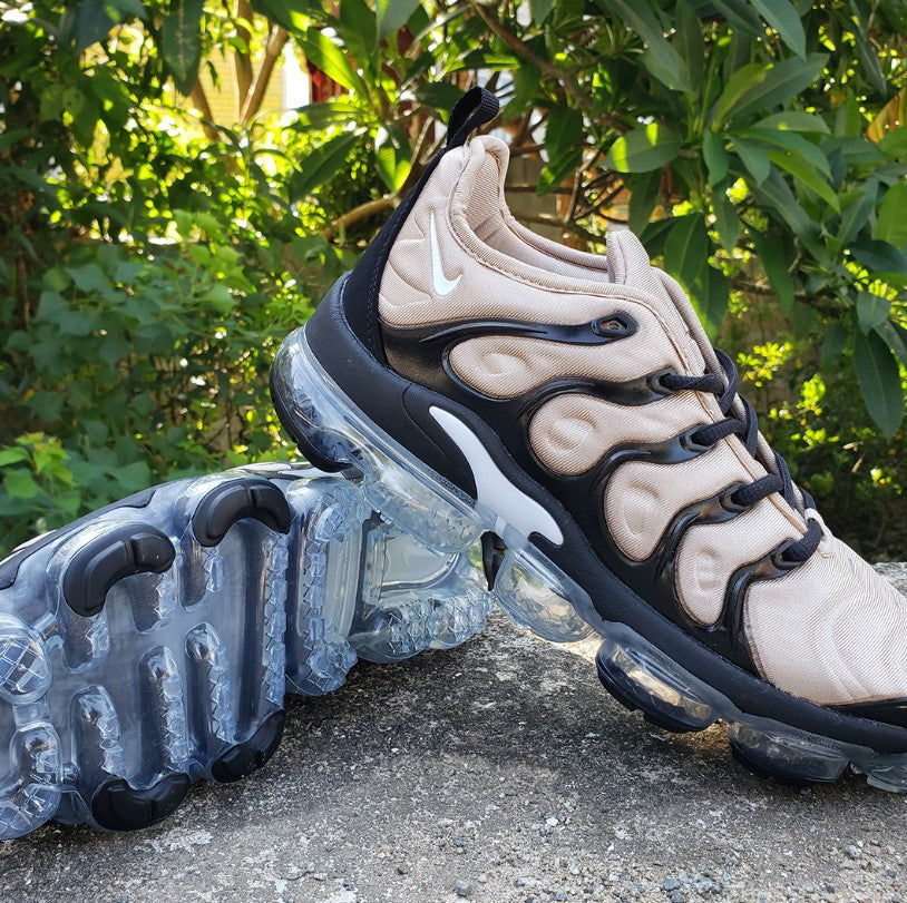Air Jordan Vapor Max Plus Black Beige Shoes Sneakers