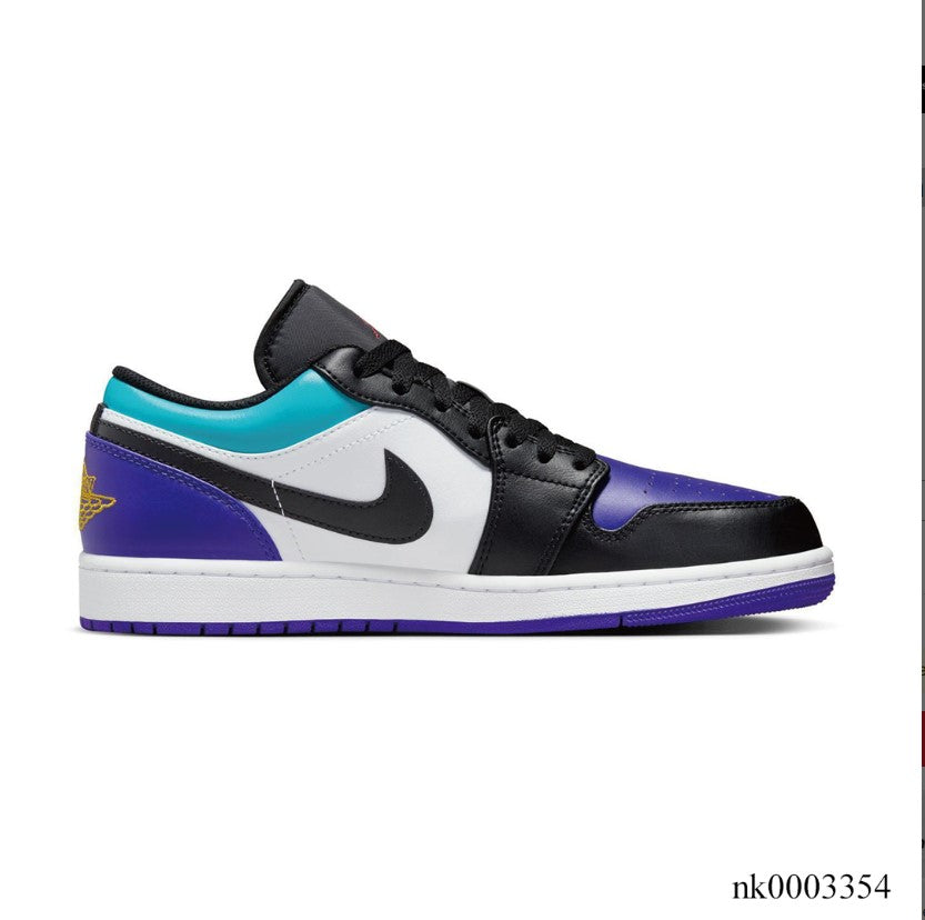 Air Jordan 1 Low Court Purple Tropical Twist Shoes Sneakers