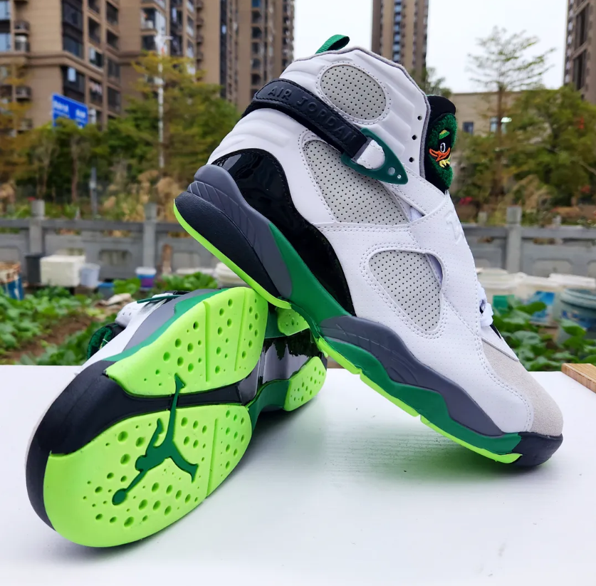Air Jordan 8 University of Oregon PE Shoes Sneakers
