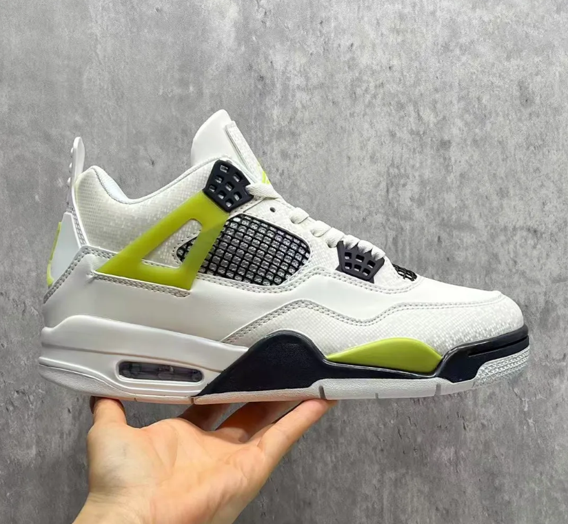 Air Jordan 4 Light Lemon Twist Shoes Sneakers