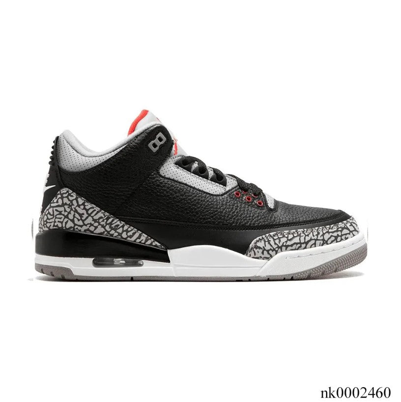 Air Jordan 3 Retro Black Cement 2018 Shoes Sneakers