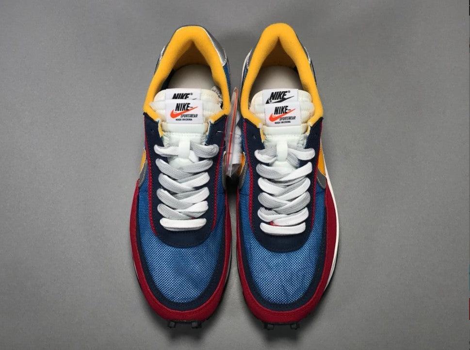 Nike LD Waffle Sacai Blue Multi Shoes Sneakers
