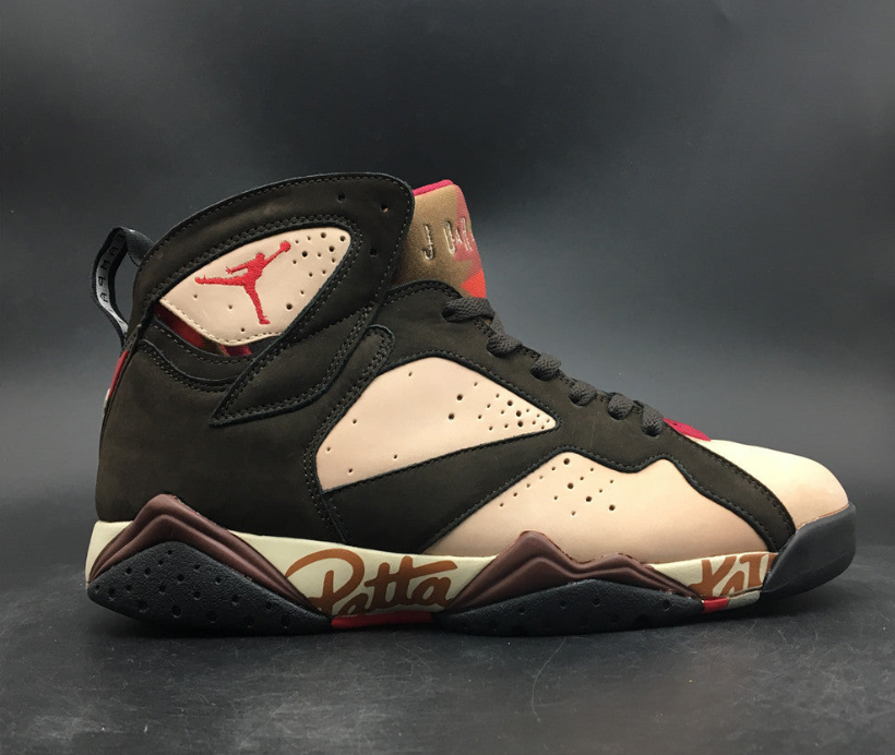 AJ 7 Retro Patta Shimmer Shoes Sneakers