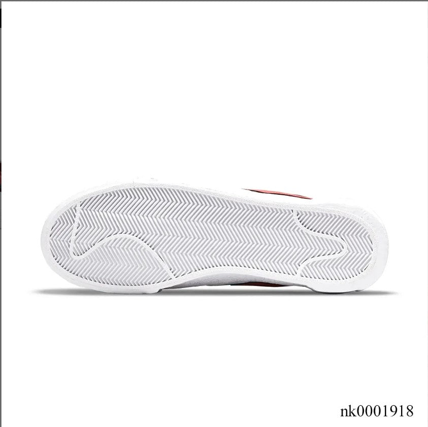 Sacai x KAWS x Blazer Low Team Red Shoes Sneakers