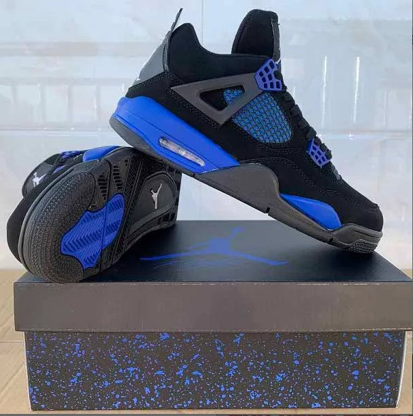 Air Jordan 4 Retro Game Royal Shoes Sneakers