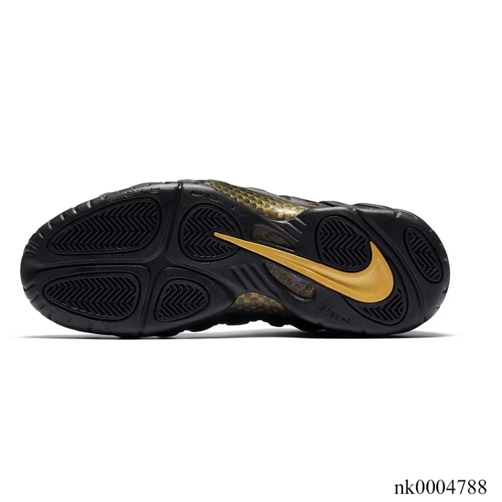Air Foamposite Pro ‘Black Metallic Gold’ Shoes Sneakers