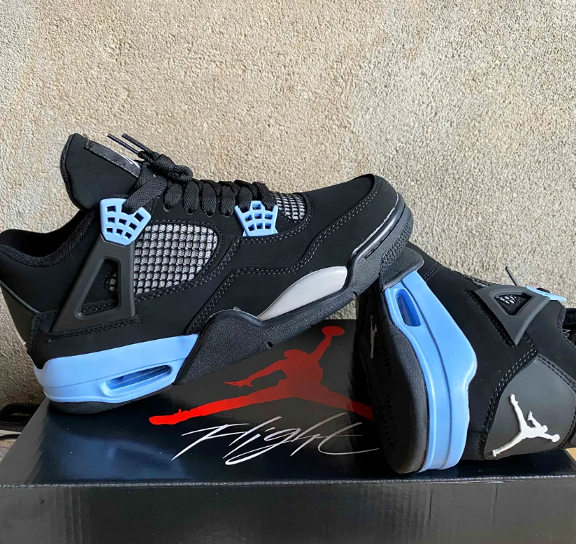 Air Jordan 4 Black UNC Shoes Sneakers