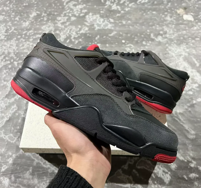 Air Jordan 4 RM Bred Shoes Sneakers