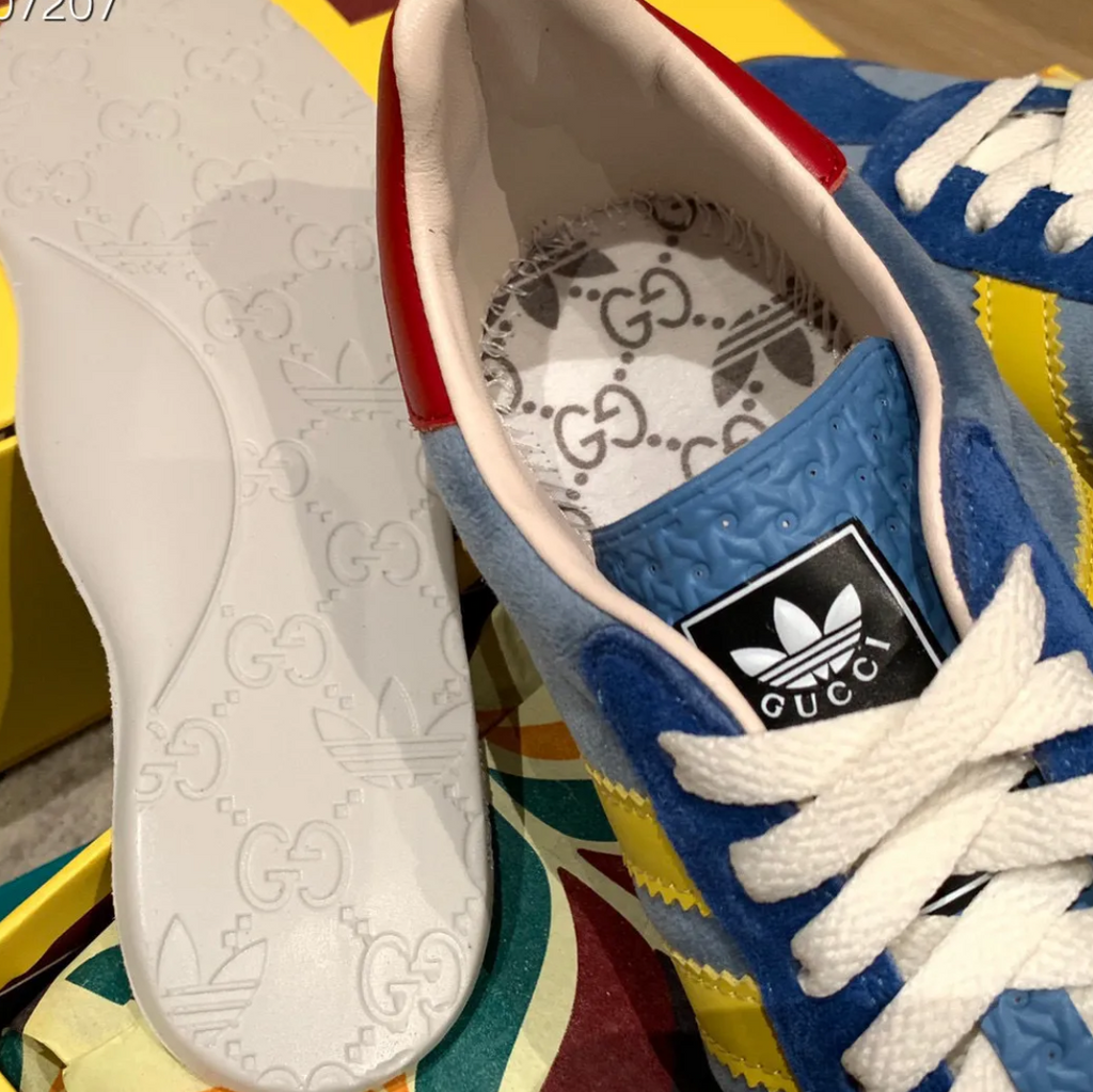 GG x AD Gazelle ‘Light Blue Suede’ Shoes Sneakers – nk0004919