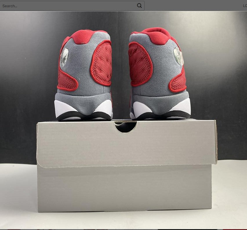 Air Jordan 13 Retro Gym Red Flint Grey Shoes Sneakers