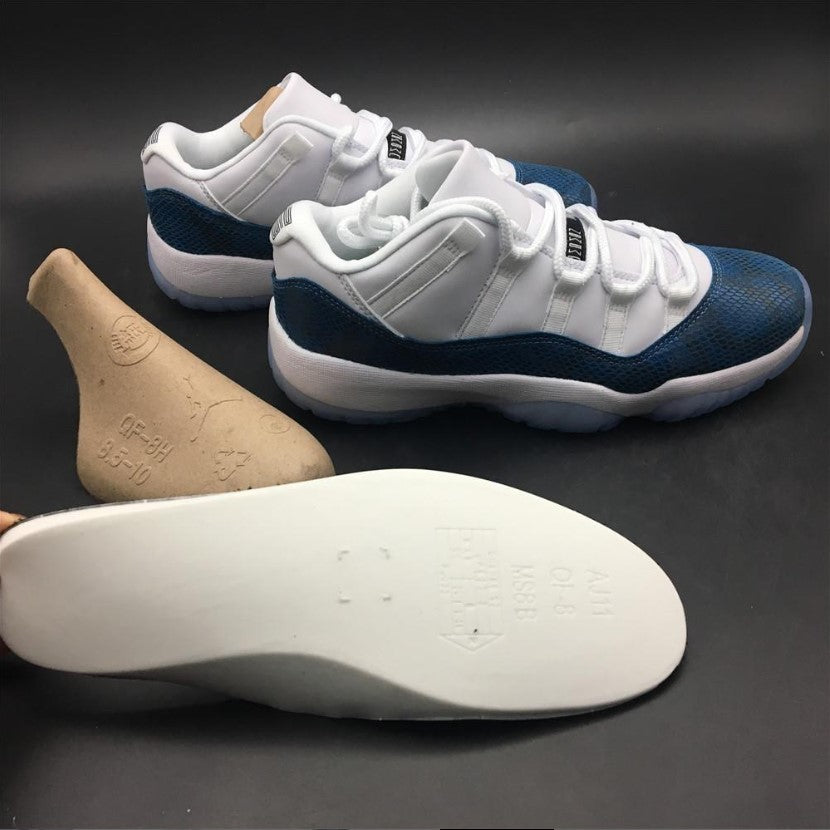 Air Jordan 11 Low Snake Navy (2019) Shoes Sneakers