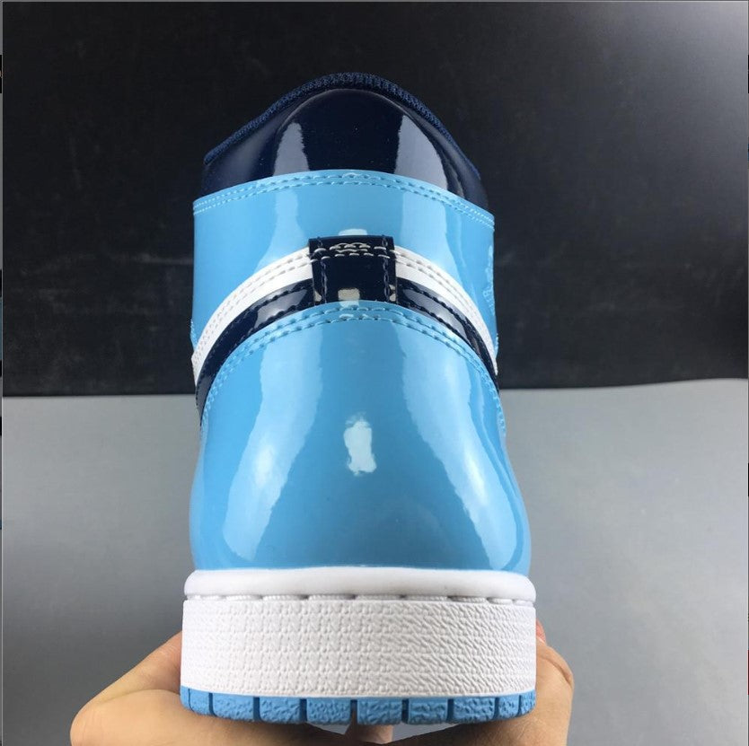 Air Jordan 1 Retro High UNC Patent Shoes Sneakers