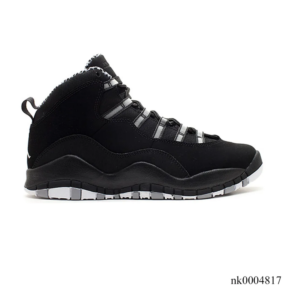 Air Jordan 10 Black And White Stealth Shoes Sneakers