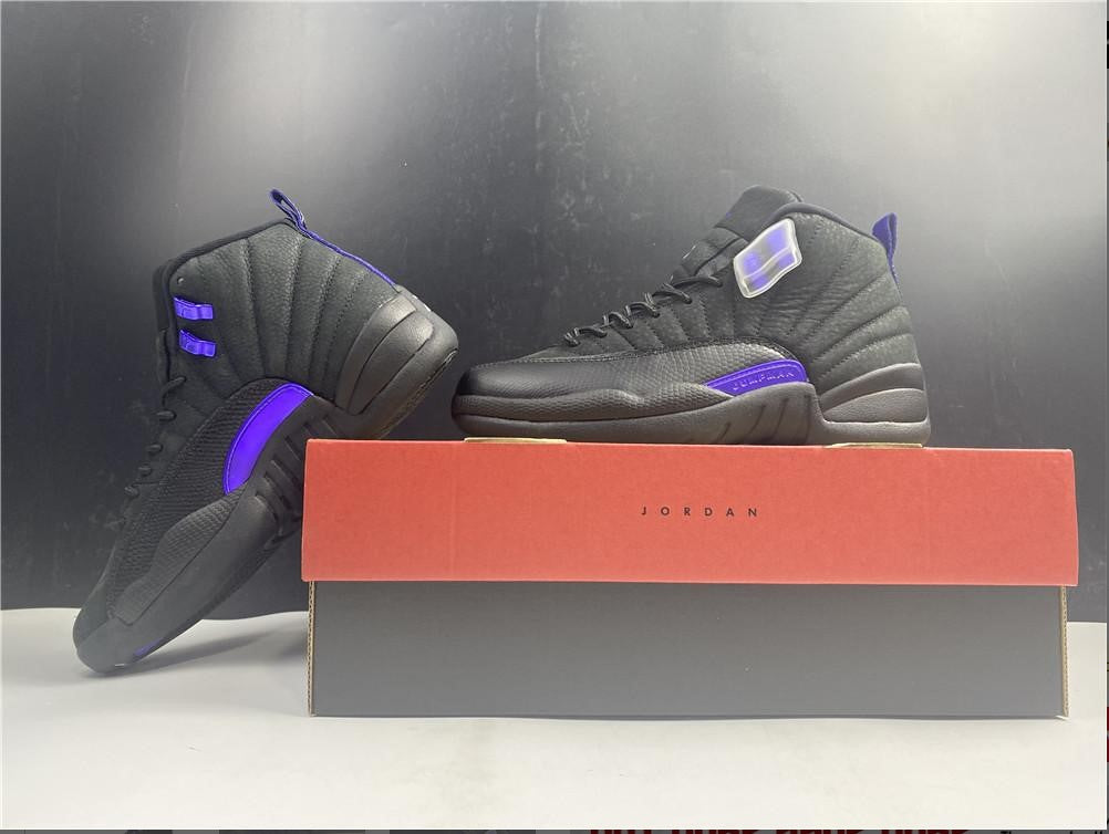 Air Jordan 12 Retro Black Dark Concord Shoes Sneakers
