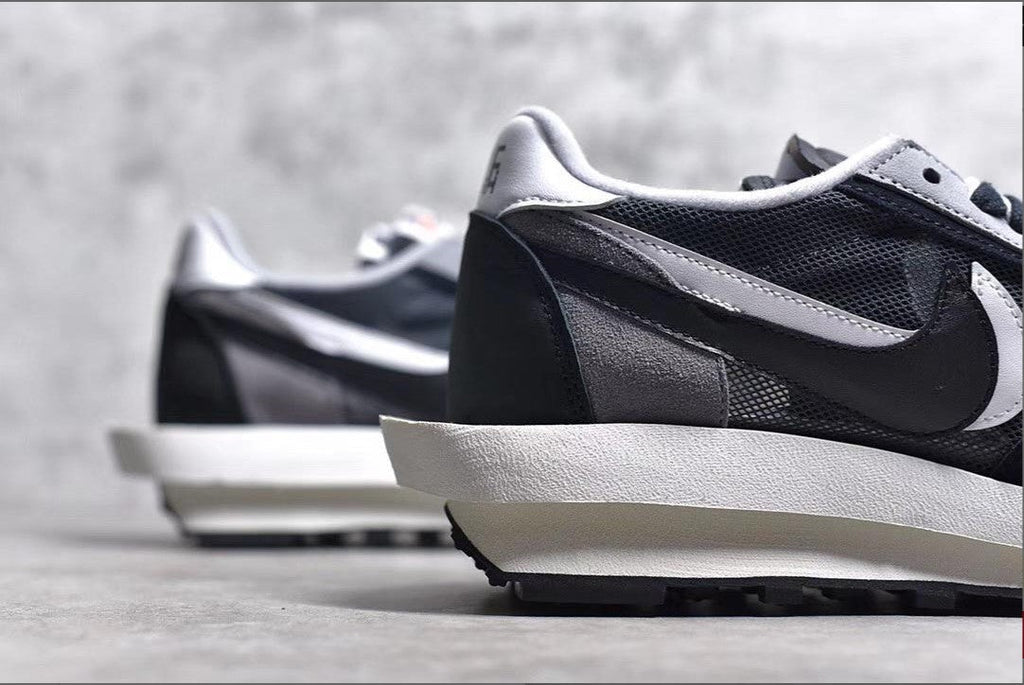 LD Waffle sacai Black Shoes Sneakers