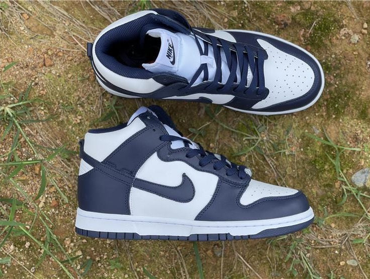 Dunk High Championship Navy Shoes Sneakers