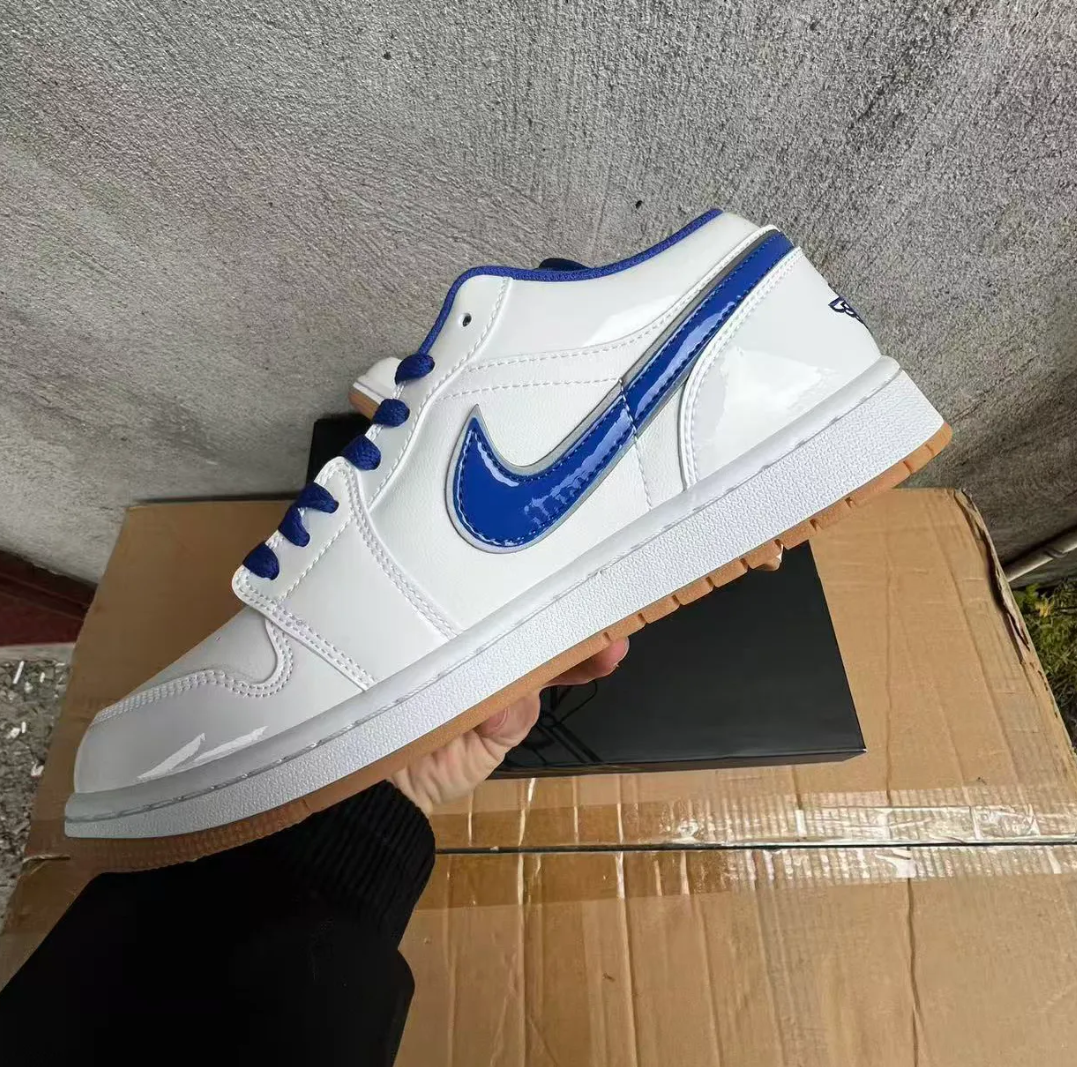 Air Jordan 1 Low Dodgers Shoes Sneakers
