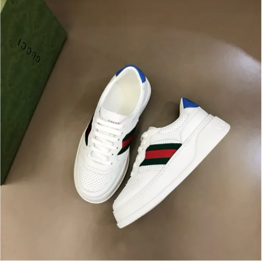 GG Web Leather Shoes Sneakers
