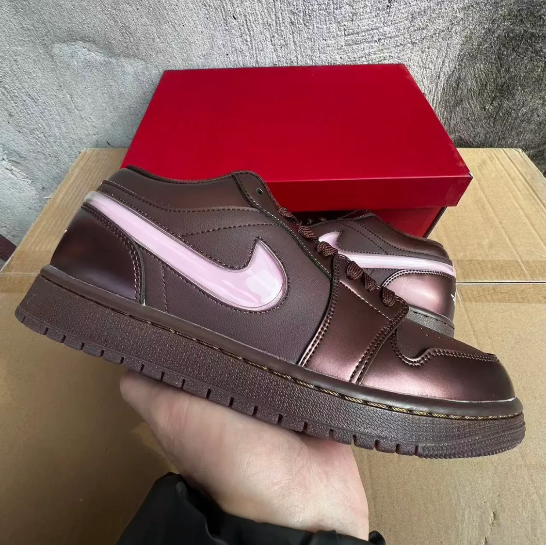 Air Jordan 1 Low ‘Chocolate Valentine’s Day’ Shoes Sneakers