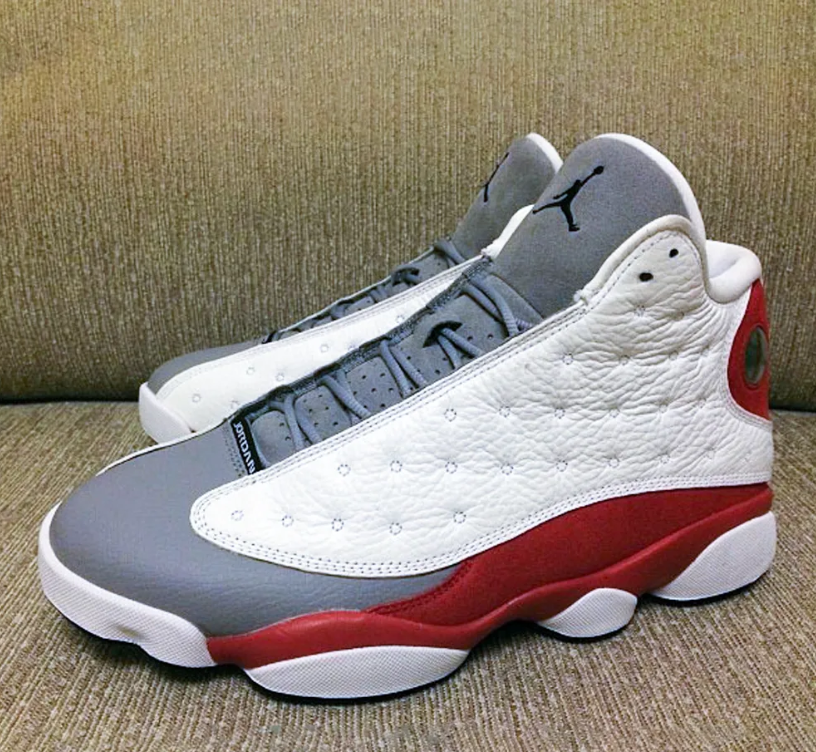 Air Jordan 13 Retro Grey Toe Shoes Sneakers