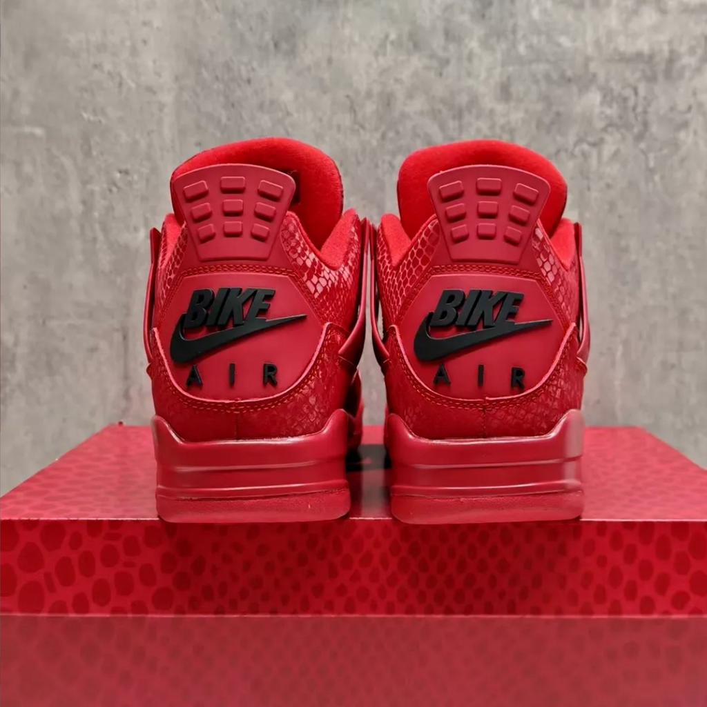 Nigel Sylvester x Air Jordan 4 Red Mamba Shoes Sneakers