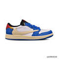 Union LA x Fragment Design x Air Jordan 1 Low Storm Blue Shoes Sneakers