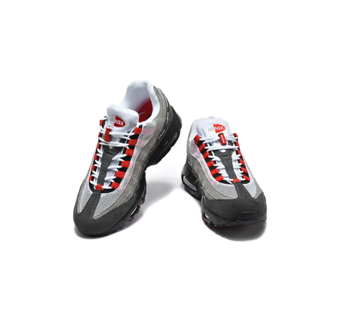 Air Max 95 OG Big Bubble Solar Red Shoes Sneakers