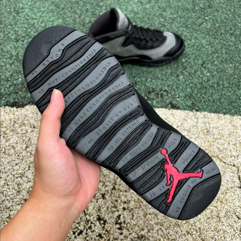 Air Jordan 10 Retro Shadow (1994) Shoes Sneakers