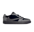Travis Scott x AJ 1 Low Black Grey Shoes Sneaker