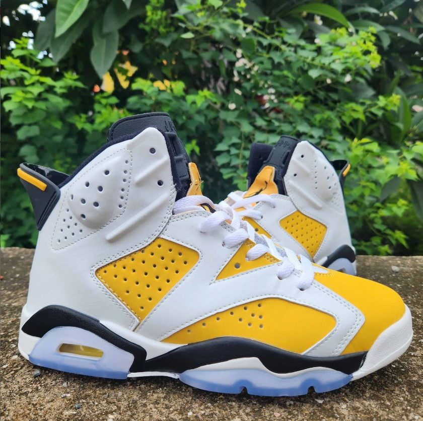 Air Jordan 6 Yellow Ochre Shoes Sneakers