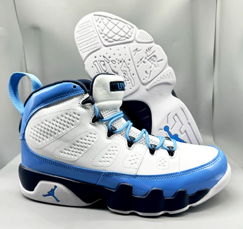 Air Jordan 9 UNC PE Shoes Sneakers