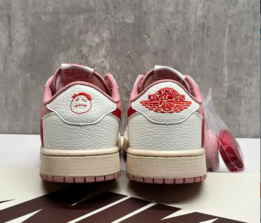 Travis Scott x AJ 1 Low OG Shy Pink Shoes Sneakers