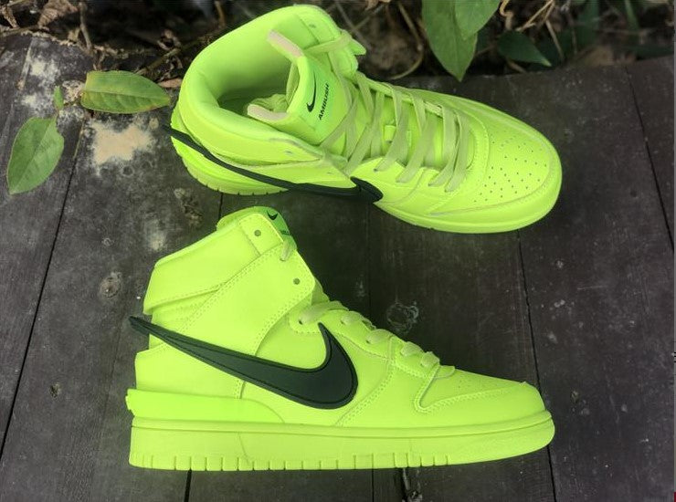Dunk High Ambush Flash Lime Shoes Sneakers