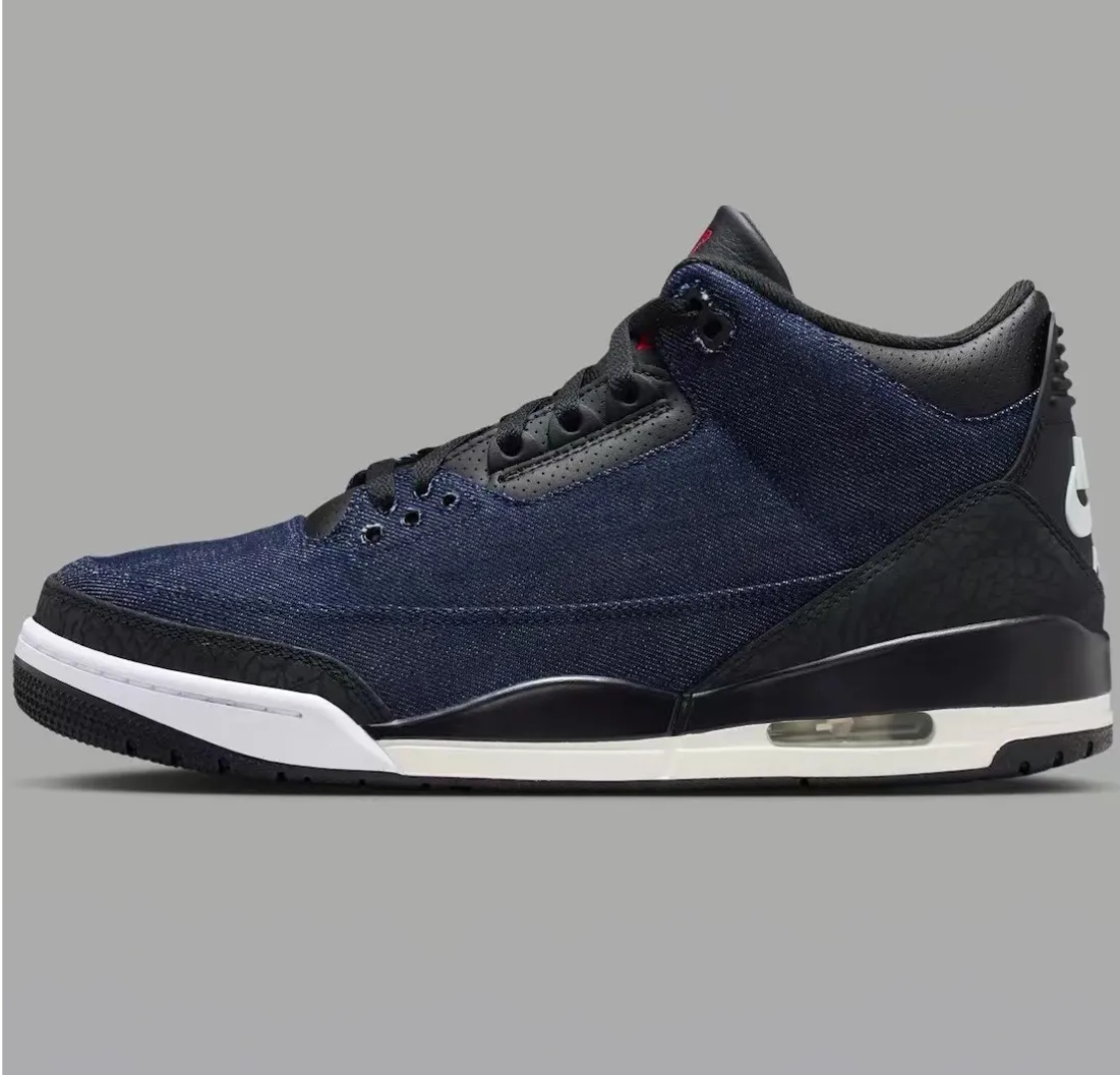 Levi’s x Air Jordan 3 Indigo Shoes Sneakers