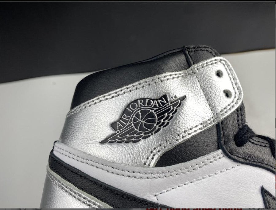 Air Jordan 1 High OG WMNS Silver Toe Shoes Sneakers