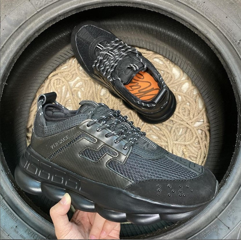 Chain Reaction Full Black Shoes Sneakers 2
