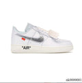 Air Jordan 1 Low Virgil Abloh OFF-WHITE (AF100) Shoes Sneakers